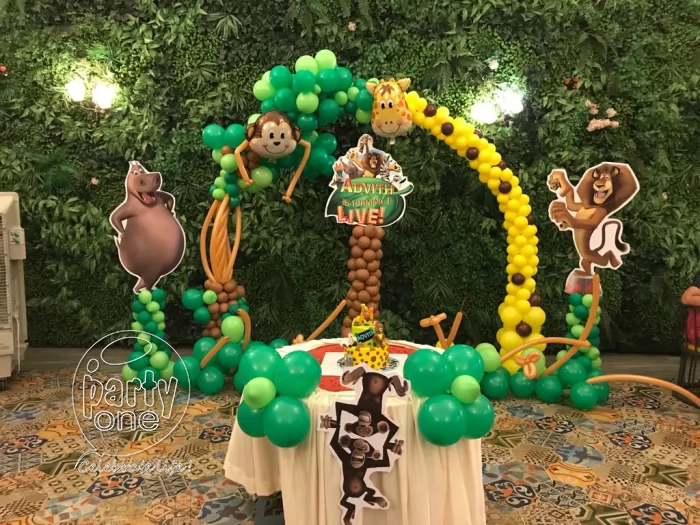birthday Madagascar Themed Birthday Decorations